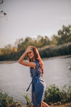 "Summer Linen Dress for Women, Blue Linen Dress, Linen Shift Dress ♠ Casual style with extravagant touch and ideal for your provocative nature. The delicately crafted pieces from natural materials will embrace your body in a perfect fit. Dare to be Visible! ♠ If you would like a removable Slip dress in addition to your Linen dress, please check the Slips section: http://etsy.me/36T5ZQu ♠ Sizes The model on the picture is wearing size S. Have a look at my Size Chart below to make sure your piece will fit you best. ** Custom Orders For any changes or adjustments you may need, please contact us before making a purchase. The amount of the additional payment depends on the type of customization requested. Please allow additional time for custom sized orders. Please note that we cannot accept re Chic Blue Sleeveless Wrap Dress, Elegant Blue Knee-length Denim Dress, Blue Mini Denim Dress For Beach, Elegant Blue Knee-length Sundress, Fitted Blue Linen Dress For Spring, Fitted Blue Denim Dress For The Beach, Elegant Blue Beach Wrap Dress, Elegant Blue Knee-length Linen Dress, Blue Knee-length Summer Dress