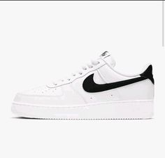 Get ready to step up your sneaker game with these Nike Air Force 1 '07 Low White Black sneakers. These stylish sneakers have a low top shoe shaft style and a US shoe size of 9. The manufacturer color is white/black, and the style code is CT2302-100. These athletic shoes are perfect for men who want to stay comfortable and fashionable while they go about their day. The Nike Air Force 1 '07 model is a classic that was released in 2020, and the product line is Nike Air Force. The nickname is White Black, and the release date is 20201223. These sneakers are a must-have for any sneaker enthusiast who wants to add a stylish touch to their wardrobe. Air Forces Black And White, Deer Costume, Black And White Nikes, Black Nike Shoes, Nike Air Force 1 07, Sneaker Games, Black Sneakers, Nike Air Force 1, Stylish Sneakers