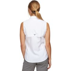 Sleeveless Shirt Women, Ripstop Fabric, Casual Tops For Women, Sleeveless Shirt, Warm Weather, Casual Tops, Short Sleeves Tops, Columbia, Casual Women