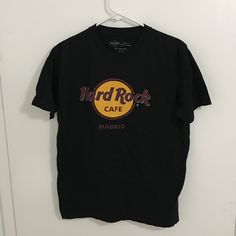 Hard Rock Shirt, Hard Rock Cafe Shirt, Cafe Black, Rock Cafe, Hard Rock Cafe, Rock Shirts, Hard Rock, Shirt Color, Shirt Outfit