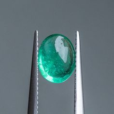 1.76CT OVAL CABOCHON ZAMBIAN EMERALD, NEON GREEN, 8.85X6.81X4.31MM Beads Inspiration, Colored Gemstones, Zambian Emerald, Custom Ring, Neon Colors, Oval Cabochon, Neon Green, Custom Rings, Gemstone Colors