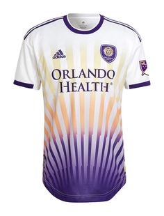 Orlando City Soccer, Orlando Health, Orlando City Sc, Mls Soccer, Team Badge, Adidas Jersey, Orlando City, New York City Fc, Major League Soccer