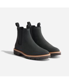 in stock Nisolo Mens Boots, Medium Width Slip-on Chelsea Boots With Leather Footbed, Black High-top Chelsea Boots With Rubber Sole, Leather Sole Chelsea Boots Slip-on Medium Width, Chelsea Ankle Boots With Lug Sole, Medium Width, Man Go, Chelsea Boot, Chelsea Boots, Chelsea