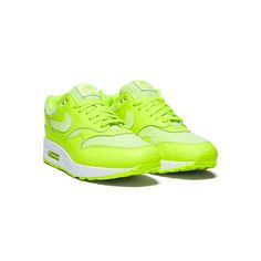 Nike Air Max 1 PRM (Volt/Barely Volt/White) – Concepts Nike Air Max 1, Going Green, Air Max 1, Look Plus, White Nikes, Air Max, Nike Air Max, Nike Air, Comfort Fit