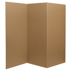 an open brown cardboard box on a white background with clipping for the bottom part