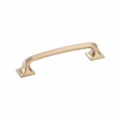 an image of a brass handle on a white background