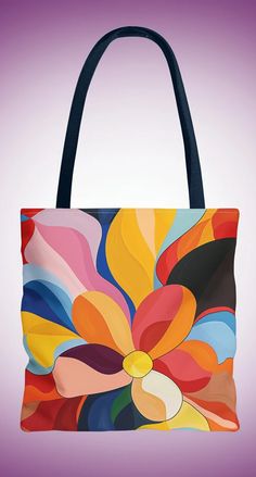 Modern Tote Bag for Women Artsy Tote Bag Colorful Floral Tote Bag Large Capacity Foldable Tote Shoulder Bag Summer Tote Bag Gift for Mom - Etsy Multicolor Portable Bag For Daily Use, Portable Multicolor Bag For Daily Use, Multicolor Large Capacity Handheld Canvas Bag, Trendy Multicolor Portable Bag, Multicolor Portable Shoulder Bag, Trendy Multicolor Handheld Bag, Yellow Portable Bag For Daily Use, Portable Multicolor Shoulder Bag, Portable Multicolor Pouch Bag