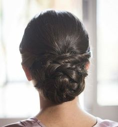 Bridal Braided Bun, Royal Updo Hairstyles, Historical Updo, Wedding Updo With Braid, Victorian Bun, Chignon Updo Tutorial, Hairbuns Hairstyles, Plait Bun, Royal Hairstyles