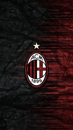 the acm logo is shown on a red and black striped wallpaper with gold stars