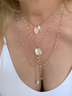 PEARL NECKLACE - LA PERLA – POSHMIRA Luxury Dainty Pearl Necklace With Pearl Charm, Bohemian Pearl Necklace With Pearl Charm, Elegant Pearl Charm Lariat Necklace, Baroque Pearl Lariat Necklace With Pearl Charm, Bohemian Shell-shaped Pearl Necklace, Personal Integrity, Layered Pearl Necklace, Freshwater Pearl Necklace, Delicate Design