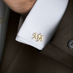 Introducing our 🎁Personalized Name Cufflinks💖, exquisitely crafted with unmatched precision and care.  😍 Customizable: Perfectly tailored to match your elegance, these cufflinks can be personalized with any initial, rendering them the most intimate piece in your accessory collection.  💫High Quality: These sterling silver cufflinks are fashioned out of the finest silver, ensuring longevity and a high-quality finish.  👔Sophisticated design: The simple yet chic design of these cufflinks make them an irresistible choice for any formal event - be it a wedding, a meeting, or just another day at the office.  🎁Perfect gift: Searching for a unique gift for an special man in your life? Your pursuit ends here! These silver cufflinks make a perfect choice for birthdays, anniversaries, and Christ Wedding Cufflinks Groomsmen, Silver Baby Bracelet, Wedding Cufflinks Groom, Groomsmen Cufflinks, Initial Cufflinks, Engraved Cufflinks, Wedding Cufflinks, Personalized Cufflinks, Wedding Gifts For Groom