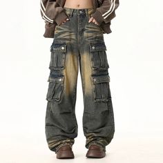 Casual Techwear, Denim Cargo Jeans, Bday Wishlist, Workwear Jeans, Bodysuit Blouse, Work Jeans, Denim Cargo, Mens Workwear, Men Street