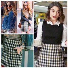 Questions? Leave A Comment Below! Waist 15 Length 17 Casual Plaid Skirt For Work, Preppy Black Skirt For Fall, Casual Workwear Mini Skirt For Fall, Casual Fall Workwear Mini Skirt, Casual Fall Mini Skirt For Workwear, Casual Fall Skort For Workwear, Wool Mini Skirt, Wool Plaid, Mini Skirt