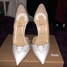 Christian Louboutin Shoes With Box And Dust Bag Shoes Louboutin, Selling On Poshmark, Shoes Color, Louboutin Shoes, Free Items, Christian Louboutin Shoes, Luxury Items, Shoes Women Heels, Limited Time