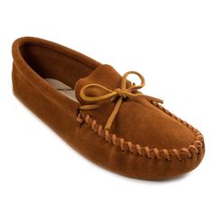 Step into a soft, almost barefoot feel in these timeless moccasins. Made by hand from soft and supple suede, these men’s moccasins melt onto your feet. Distinctive softsole bottoms help you walk softly, while the rawhide lace keeps these mocs in place. Stand out in our distinctive footwear. Size: 9. Color: brown. Gender: male. Age Group: adult. Pattern: Solid. Material: leather. Moccasin Slippers, Moccasins Mens, Moccasins Slippers, Quilted Sham, Cotton Bath Towels, Round Toe Heels, Suede Shoes, Soft Suede, Leather And Lace