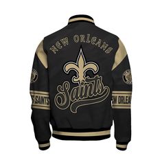 New Orleans Saints American Football League Pattern Varsity Jacket SH1 V2 VARSITY JACKET The varsity jacket is perfect for the ones who are looking for a statement outwear option to make a cool casual outfit. It is not only trendy but also a practical item to wear during the colder season. It is perfect for... Urban Varsity Jacket For Game Day In Fall, Game Day Long Sleeve Winter Track Jacket, Long Sleeve Track Jacket For Game Day In Winter, Winter Long Sleeve Track Jacket For Game Day, Casual Game Day Outerwear With Letter Print, Casual Long Sleeve Varsity Jacket For Game Day, Hooded Outerwear With Letter Print For Game Day, Hooded Letter Print Outerwear For Game Day, Casual Outerwear With Letter Print For Game Day