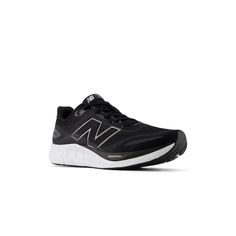 Step into comfort and style with these New Balance men's sneakers. Click this FOOTWEAR GUIDE to find the perfect fit and more! Step into comfort and style with these New Balance men's sneakers. Click this FOOTWEAR GUIDE to find the perfect fit and more! TECHNOLOGIES & FEATURES Foam midsole for all day comfort Lace-up closure for a secure fitDETAILS Knit upper Polyester, mesh lining Foam midsole Rubber outsole Round toe Lace-up closure Spot clean Imported Size: 9. Color: Black. Gender: male. Age Group: adult. New Balance Fresh Foam, Mens Athletic Shoes, New Balance Men, Men's Sneakers, Shoe Size Chart, Men Shoes Size, Running Shoes For Men, New Balance, Running Shoes