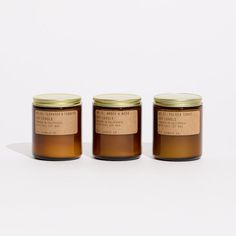 P.F. Candle Co. Tried & True Bundle - Product - Save 15%! This collection includes Teakwood & Tobacco, Amber & Moss, and Golden Coast in our best-selling 7.2 oz Standard Candle size. Golden Coast, Black Fig, Wishlist 2024, Car Fragrance, Earthy Scent, Candle Sizes, Linen Spray, Candle Shop, Favorite Scents