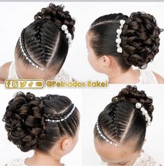 Dance Competition Hair, Competition Hair, Goddess Hairstyles, Bridesmaid Hair Down, Flower Girl Hairstyles, Natural Hair Updo, Hair Up Styles, Hair Ponytail Styles