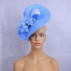 Hello!Welcome to our shop of  365daysCreations product information: Season:All Season Gender:Female Occasion:Party,Wedding,Melbourne cup,Kentucky Derby Material:PP straw,silk flower With 1.2cm satin headband at the back Color:light blue,white Cup Hat, Derby Hats Fascinators, Church Hat, Hat Fascinator, Satin Headband, Tea Party Hats, Melbourne Cup, Wedding Fascinators, Fascinator Hat