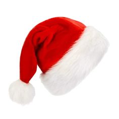 Plush Santa Hat Christmas Decorations Adult Children Baby Multi Size Large Ball Santa Hat Features: Multiple sizes available: Plush Santa hats are usually available in a variety of sizes to suit different age groups, including adults, children and infants. In this way, each family member can enjoy a Santa hat that suits them. Fluff material: This Santa hat is usually made of soft fluff material, which has a warm and comfortable . The fluff is usually red, in keeping with the classic Christmas co Free Printable Santa Hat Pattern, Santa Cap, Fest Temaer, Red Clothing, Girls Costumes, Christmas Decorations For Kids, Holiday Hats, Santa Claus Hat, Soft Hats