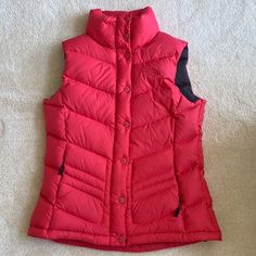 New Without The Tags. Bright Pink Vest. Goose Down.Great For Active Sports Outdoors. The North Face Vest, North Face Vest, Pink Vest, The North Face Jackets, North Face Jackets, North Face Jacket, Bright Pink, North Face, The North Face