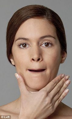 facial exercises--help with a double chin! Obličejové Masky, Neck Surgery, Lifting Facial, Goji Berry