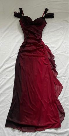 Celana Jins Wanita, Prom Dress Pictures, 파티 드레스, Red Ombre, Beautiful Prom Dresses, Popular Dresses, A Line Prom Dresses