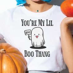 Lil Boo Thang Shirt - Unisex White Shirt With Funny Print, White Funny Shirt With Text Print, Funny White Shirt With Text Print, White Funny Text Print Shirt, Funny White T-shirt For Fall, Basic White Shirt For Fall, Basic White Shirt With Funny Text, Fitted White Shirt With Funny Text, Funny White Shirt For Fall