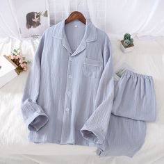 The Sugar Cotton Original Pajamas Comfortable Sleepwear With Pockets For Home, Cotton Sleepwear With Pockets For Home, Casual Cotton Bedtime Sets, Cotton Bedtime Sets With Pockets, Cotton Solid Color Sleepwear For Relaxation, Solid Color Cotton Sleepwear For Relaxation, Cotton Lounging Sets With Pockets, Solid Color Cotton Loungewear Sets, Cotton Sleepwear For Loungewear