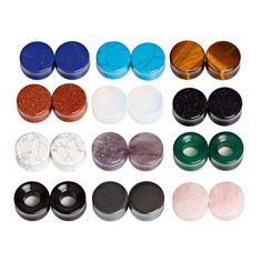 PRICES MAY VARY. 24 pcs mixed stone ear plugs each set shipped with good gift box Finely polished easy insertion and removal Harmless to skin with material natural stone 100 Days guarantee return & refund if you are unsatisfied TBOSEN jewerly is specializing in only piercing products more than ten years
Please choose the type you love and suitable size
Each pair of jewerly comes with individually gift packing 
Items will be sent to all world by Hong Kong/China Post AIR MAIL 
All items will be checked before delivery and shipping
Please fell free contact us if you have any question or unsatisfied We Promise refund if you want to return
Thank you! Cheap Silver Internally Threaded Plug Earrings, Ear Tapers, Stone Plugs, All World, Ear Weights, Body Jewelry Piercing, Gift Packing, Tunnels And Plugs, Ear Gauges