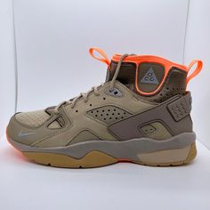 Hi There, I Have A Pair Of Men’s Nike Acg Mowabb Hiking Shoes. Condition Brand New With Original Box No Lid Size 10.5 X1 9 X2 Thanks For Looking! Please See My Other Listings For Great Deals And Steals On Authentic Nike And Jordan Brand Products. Disclaimer: Please Realize Not Every Pair Of Sneakers From Nike Is Perfect, Nor Is The Shoe Box Always Perfect. Orange Lace-up Hiking Sneakers, Urban Outdoor Basketball Shoes, Lace-up High-top Sneakers For Hiking, Sporty High-top Sneakers With Round Toe For Hiking, High-top Sneakers With Gum Sole For Walking, Sporty High-top Sneakers For Hiking, Functional Brown Lace-up Hiking Boots, Brown Basketball Shoes With Round Toe For Sports, Outdoor Basketball Shoes With Abzorb Midsole