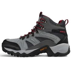 Discover the ultimate hiking experience with Arjen Men's Hiking Shoes from USS Shoes. Designed with comfortable EVA insoles, durable rubber outsoles, and breathable synthetic lining, these shoes provide an ideal fit and increased height for your outdoor adventures. Lace up and take on any terrain with confidence. • Insole Material: EVA• Outsole Material: Rubber• Closure Type: Lace-up• Fit: Fits true to size, take your normal size• Lining Material: Synthetic• Feature: Breathable• Feature: Height Sporty Wear-resistant Hiking Boots For Outdoor Activities, Gray Lace-up Hiking Boots For Outdoor, Outdoor Lace-up Walking Shoes With Shock Absorption, Durable Ergonomic Outdoor Sneakers, Gray Lace-up Trail Running Shoes For Hiking, Gray Lace-up Trail Running Shoes For Outdoor, Gray Lace-up Trail Running Shoes For Outdoor Activities, Lace-up Walking Shoes With Shock Absorption For Outdoor, Ergonomic Outdoor Walking Shoes With Vibram Sole