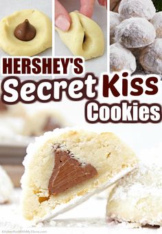 hershey's secret kiss cookies recipe