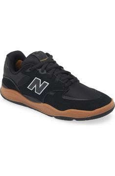 New Balance 1010 Skate Sneaker (Men)<br /> | Nordstromrack Black New Balance Skate Shoes For Skateboarding, Modern Skate Shoes With Gum Sole For Streetwear, Modern Low-top Skate Shoes For Skateboarding, Modern Low-top Skate Shoes, New Balance Synthetic Skate Shoes For Sports, New Balance High-top Skate Shoes With Perforated Toe Box, New Balance Sporty Skate Shoes For Streetwear, Modern High-top Skate Shoes For Skateboarding, New Balance Skate Shoes With Gum Sole For Sports