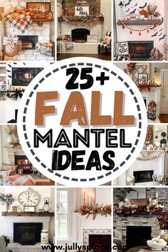 the top 25 fall mantel decorating ideas for your living room and dining room