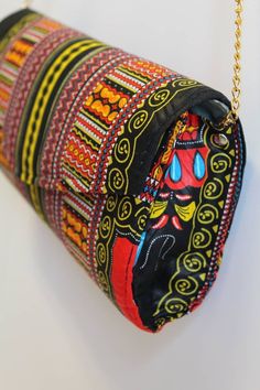 Black Dashiki Clutch, Dashiki Clutch, African Print Purse, Dashiki Crossbody Bag, Black Dashiki Fabr Multicolor Crossbody Clutch For Party, Formal Multicolor Clutch Shoulder Bag, Multicolor Shoulder Bag Clutch For Party, Formal Multicolor Shoulder Bag With Detachable Strap, Multicolor Formal Shoulder Bag With Detachable Strap, Multicolor Crossbody Clutch For Evening, Multicolor Clutch Shoulder Bag For Formal Occasions, Multicolor Evening Clutch With Detachable Strap, Evening Multicolor Clutch With Detachable Strap