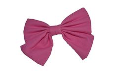 Bubblegum Pink Cotton Baby Hair Bow Bubblegum Pink, Bubble Gum