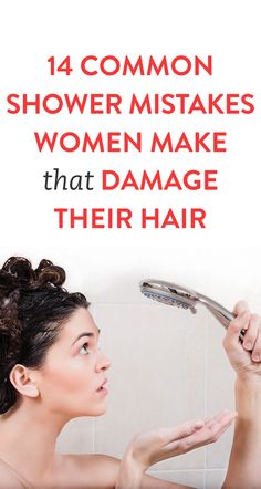 14 Common Shower Mistakes Women Make That Damage Their Hair Homemade Shampoo And Conditioner, Infected Ingrown Hair, Beauty Tips In Hindi, Korean Beauty Tips, Beauty Tips In Urdu, Homemade Shampoo, Exfoliating Brush, Exercise Ideas