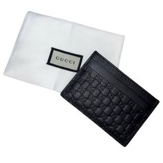 Brand New Never Used, With Tags Microguccisma Gucci Cardholder. No Box Or Dust Cover. Modern Black Gucci Wallet, Gucci Black Wallet With Card Slots, Gucci Black Wallet For Formal Occasion, Designer Gucci Wallets For Business, Gucci Black Formal Wallet, Black Gucci Wallet For Evening, Gucci Luxury Wallets For Gift, Luxury Gucci Wallet For Gift, Gucci Designer Wallet For Formal Occasions