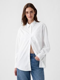 Organic Cotton Big Shirt Big Sleeve Shirt Women, Gap Linen Boyfriend Shirt, T Shirt Oversized White, Women Shirt Top, Big Shirt, Pesticides, Oxford Shirt, Oversized Shirt, Perfect Shirt