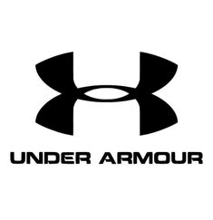 the under armour logo on a white background