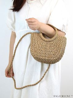 BagForLove - Compact Drawstring Straw Bag with Double Handles - Ideal for Travel Product Description Color Beige Type Straw Bag Bag Size Small Pattern Type Plain Material Straw Size Chart INCH CM Strap Length Bag Length Bag Width Bag Height Handle Height 47.2 inch 9.4 inch 3.9 inch 6.3 inch 3.9 inch Strap Length Bag Length Bag Width Bag Height Handle Height 120 cm 24 cm 10 cm 16 cm 10 cm Details Pictures Similar Products h2 { text-align: center; } /* æ¢è¡ */ li{ white-space: normal; word-break Casual Adjustable Straw Bag For Daily Use, Casual Beige Bag With Adjustable Strap, Casual Beige Adjustable Bags, Casual Summer Shoulder Bag With Long Strap, Adjustable Shoulder Bag With Braided Handles, Summer Bags With Long Strap For Daily Use, Adjustable Bags For Everyday Use In Summer, Spring Adjustable Woven Bags, Everyday Summer Shoulder Bag With Long Strap