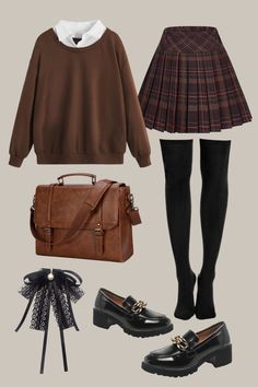 Aesthetic Dark Academia Outfit Ideas, Autumn Dark Academia Outfits, Outfit Inspo For School Aesthetic, Journalist Outfits Aesthetic, Dark Academia Athletic Outfit, Aesthetic Outfits To Wear To School, Dark A Academia Aesthetic, Dark Academia Outfit Work, Dark Academia Heels