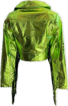 Mean Green, Spring Event, Pride Gifts, Suit Accessories, Green Jacket, Moto Jacket, Bright Green, Dressed Down, Silver Hardware