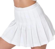 This timeless pleated cheer skirt is a game day staple piece! This skirt looks amazing with all of our fitted crop tops, bandeaus, and bodysuits. This is a stylish high waisted pleated cheer skirt style with attached boy short for all of your tailgate and game day outfits! Available in white & black. Zipper Closure, Poly Umich Gameday, Cheer Practice Outfits, College Tailgate Outfit, American Apparel Tennis Skirt, Tailgate Clothes, Tailgate Outfits, College Tailgate, Tennis Skirt Black, Black Wrap Skirt