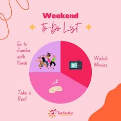 a pink poster with the words weekend to be lost and an image of people dancing