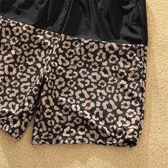 🐾 ELEVATE YOUR SUMMER STYLE WITH LEOPARD SPLICE SWIMWEAR SET! 🌞 Product Introduction: Dive into the season of sun and fun with our exclusive Leopard Splice Swim Trunks and One-Shoulder Tie Swimsuit Set. Crafted from high-quality POLYESTER, this fashion-forward swimwear ensemble is designed to make a statement at the beach or by the pool. Key Features: 👉 Please add each size separately to your shopping cart. 👉 Product Features: Embrace the wild side with our Leopard Splice design. 👉 Fabric C Tie Swimsuit, Swimwear Sets, Swimsuit Set, Design Fabric, Matching Family Outfits, Men Boys, Swim Trunks, Summer Wardrobe, Summer Style