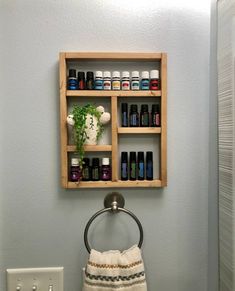 "Handmade wood shelving, perfect for essential oils, nail polish, thread & more! My husband hand makes each and every one! dim. are 15.25\"tall x 12\" wide 1.5\" deep The openings are 3.5\"tall & the larger areas are 5.25\"tall Custom orders upon request. Satisfaction guaranteed! Thanks for looking!" Essential Oil Display, Oil Display, Nail Polish Shelf, Oil Rack, Wood Props, Oil Shelf, Wooden Creations, Essential Oil Shelf, Nail Polish Holder