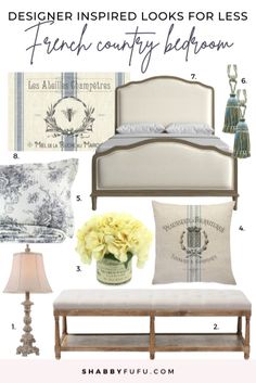 french country bedroom design inspired looks for less